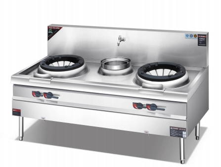 标准款双头燃气节能炒...